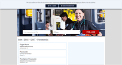 Desktop Screenshot of emsjobcenter.com