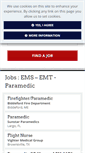 Mobile Screenshot of emsjobcenter.com